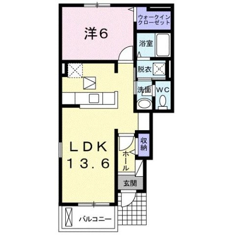 【間取り】 | シャノアール西大井Ⅱ