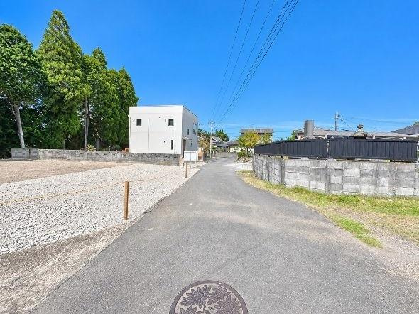 木上　土地の前面道路含む現地写真|前面道路含む現地(2026年10月撮影)