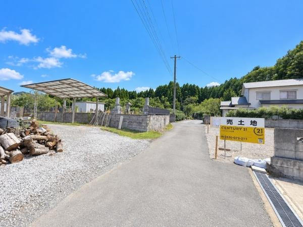 木上　土地の前面道路含む現地写真|前面道路含む現地(2026年10月撮影)