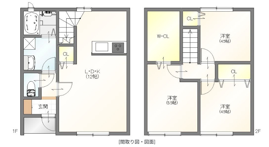 rise A棟【キャッシュバック対象物件】の間取り