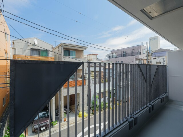 タイズ住吉のバルコニー|バルコニーからの眺めを楽しみながら食事をしませんか