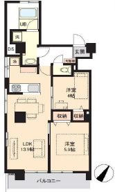 田園調布愛知マンションの間取り