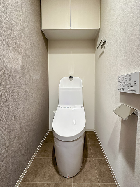 フロンティアレジデンス錦糸公園のトイレ|コンパクトで使いやすいトイレです