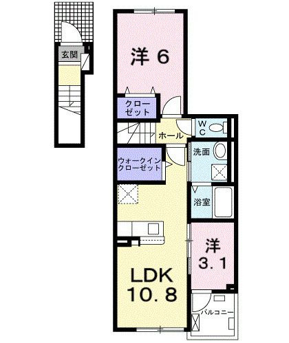 アンサンブルの間取り