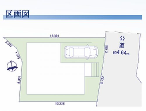 【仲介手数料０円】藤沢市辻堂元町2丁目　新築一戸建ての区画図|【仲介手数料０円】藤沢市辻堂元町2丁目　新築一戸建て