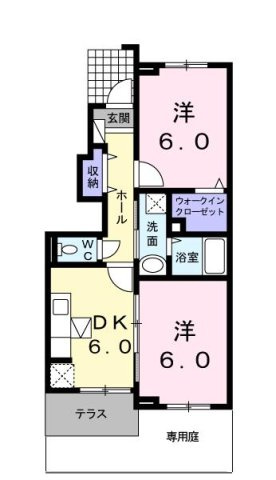 【間取り】 | ジュネス　オーブ