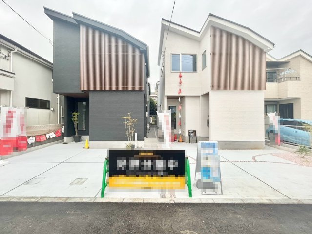 練馬区関町南1丁目　新築戸建　全2棟の外観|現地写真

現地ご見学希望・資料請求などお気軽にお問い合わせ下さい！
03-5990-5201