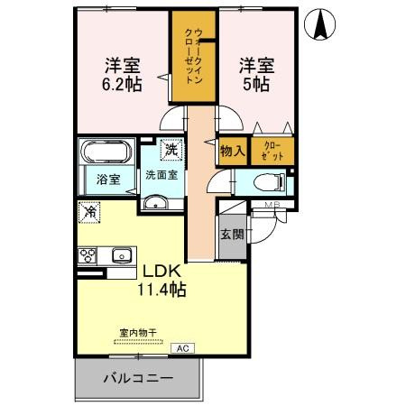 プロスペリテの間取り