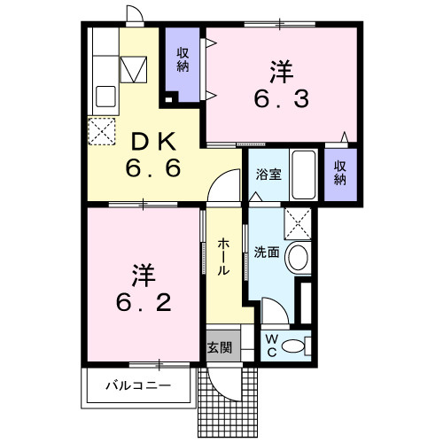 【間取り】 | グランパズドリーム砺波