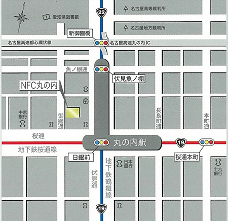メイフィス丸の内ビルの地図