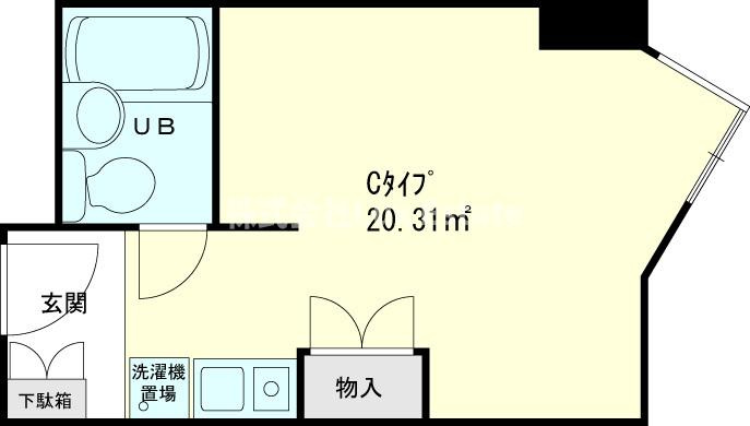 ノイメゾン堀江の間取り