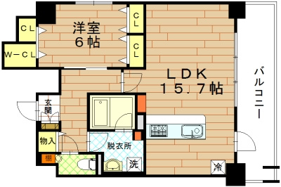 レガシー銀河の間取り