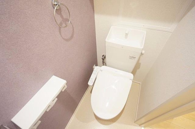 【トイレ】 | グレイスハーバー | 落ち着いた色調のトイレです