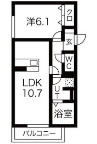 【間取り】 | ザ・アパートメント谷上 | ザ・アパートメント谷上(Good Home)