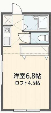 横浜市神奈川区　グッドウィル白幡仲町の間取り