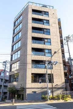 渋谷区広尾３丁目の賃貸マンションの外観