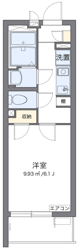 ヴィアロ大田中央レジデンス の間取り