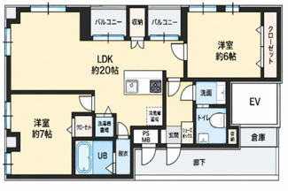 【間取り】 | ドリームハイツ浅草