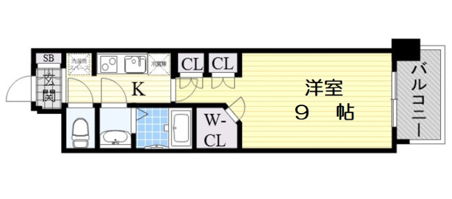 【間取り】 | コンフォリア阿波座