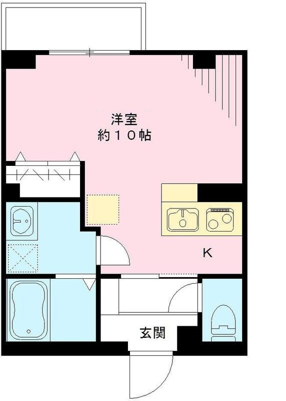 ベルセゾンの間取り|間取りです。