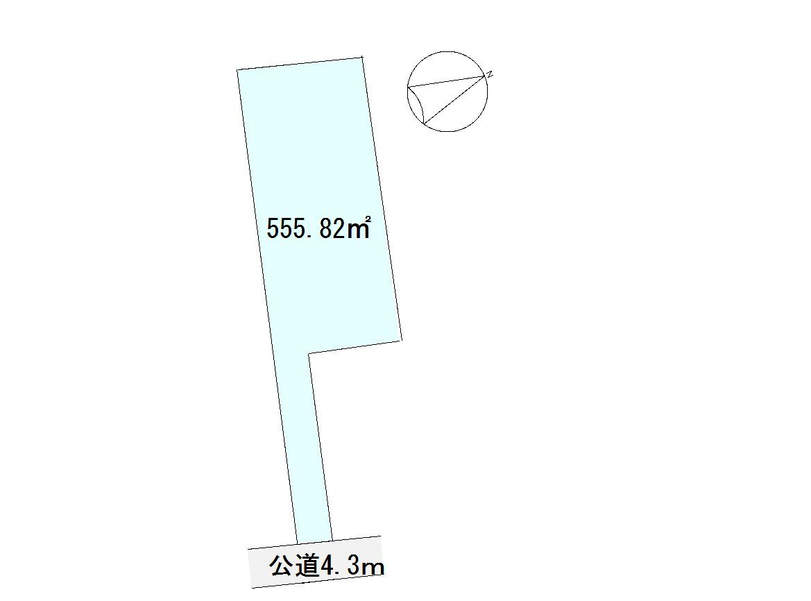 さいたま市岩槻区西町4丁目の区画図