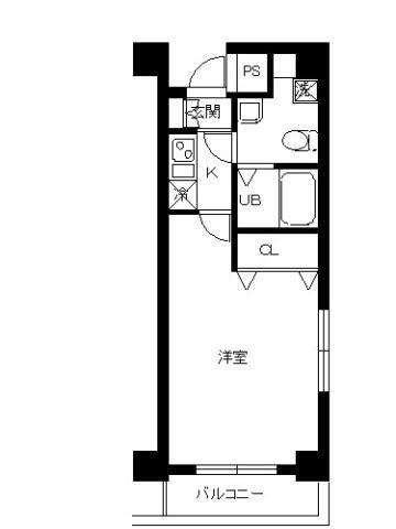 スカイコート錦糸町の間取り|間取りです。