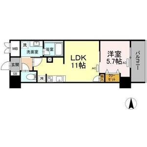ダイワシティー庄内通の間取り