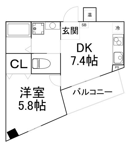 【間取り】 | ムーンリバーコート