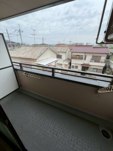 パークヒルズのバルコニー