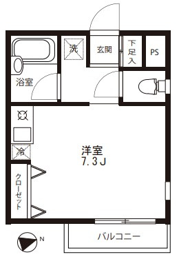 【間取り】 | ポンドパイン瀬田