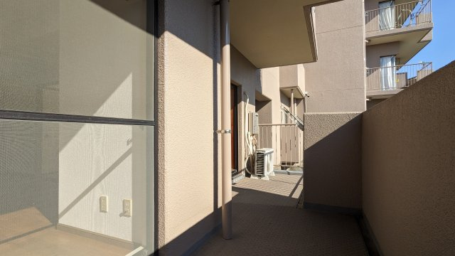コスモ南与野のバルコニー