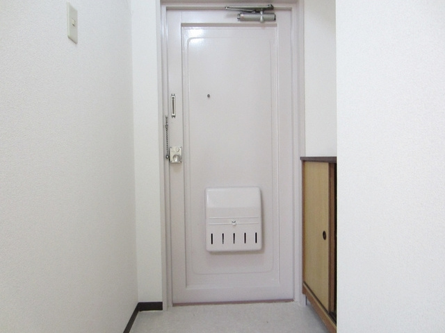 リーフハイツ藤の玄関|玄関はこのようになっています