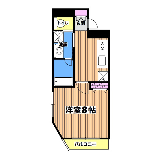 【間取り】 | レジス立川高松町