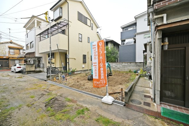 リーブルガーデン若王寺2丁目新築一戸建て│2SLDK＋駐車1台可の外観|2027年1月下旬頃完成予定となっております。現地の見学をご希望の方はお気軽にお問い合わせ下さい。