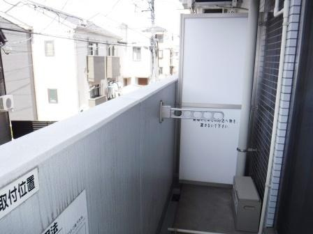 アヴァンツァーレ巣鴨のバルコニー