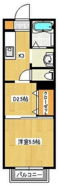 グランシードFUJIMIの間取り