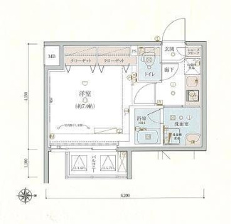 【間取り】 | リヴシティ両国四番館
