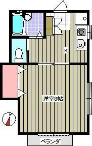 【間取り】 | コーポ・ド・ソレイユ