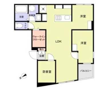 エテルネル曳舟の間取り