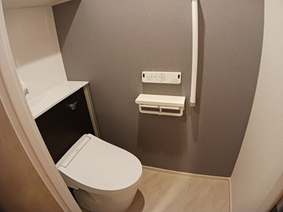 【トイレ】 | Ｍ’ｓファミーユ泉崎 | 落ち着いたトイレです