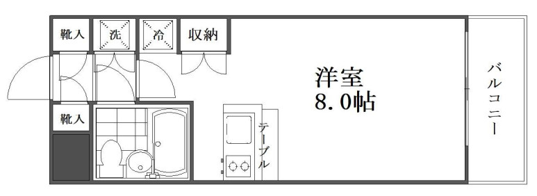 ワコーレ田園調布の間取り