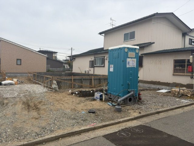 【新築戸建て】秋田市将軍野南　第5の前面道路含む現地写真|2026年10月24日撮影