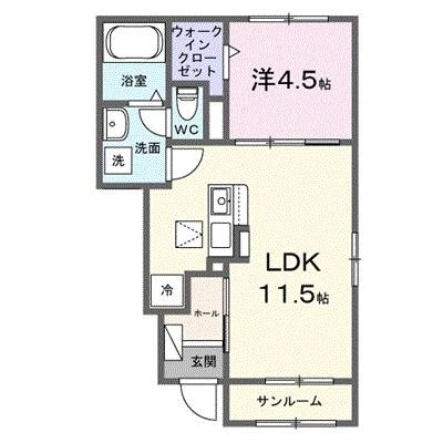 サングレード加古川の間取り