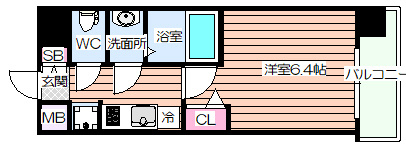 【間取り】 | プレサンス梅田ヴェルテ