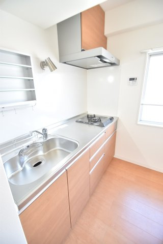 大阪市都島区都島本通３丁目の賃貸マンションのキッチン