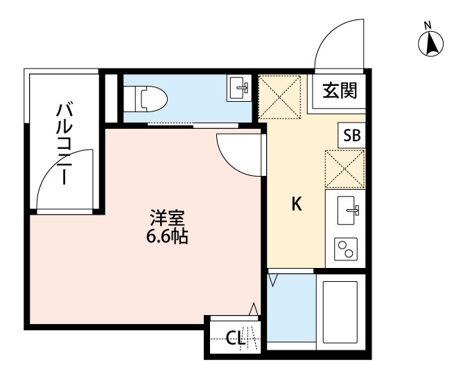 RIREA鹿手袋の間取り