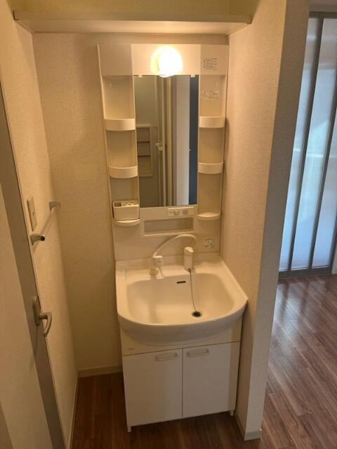 川崎市多摩区宿河原２丁目の賃貸マンションの洗面所