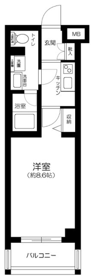 【間取り】 | ルフレ池袋ノース