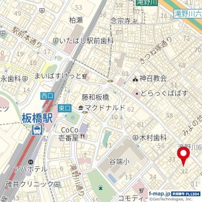 【地図】 | ルフレ池袋ノース