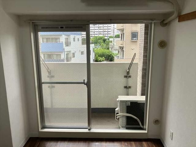 グリーンプラザ東あずまのバルコニー